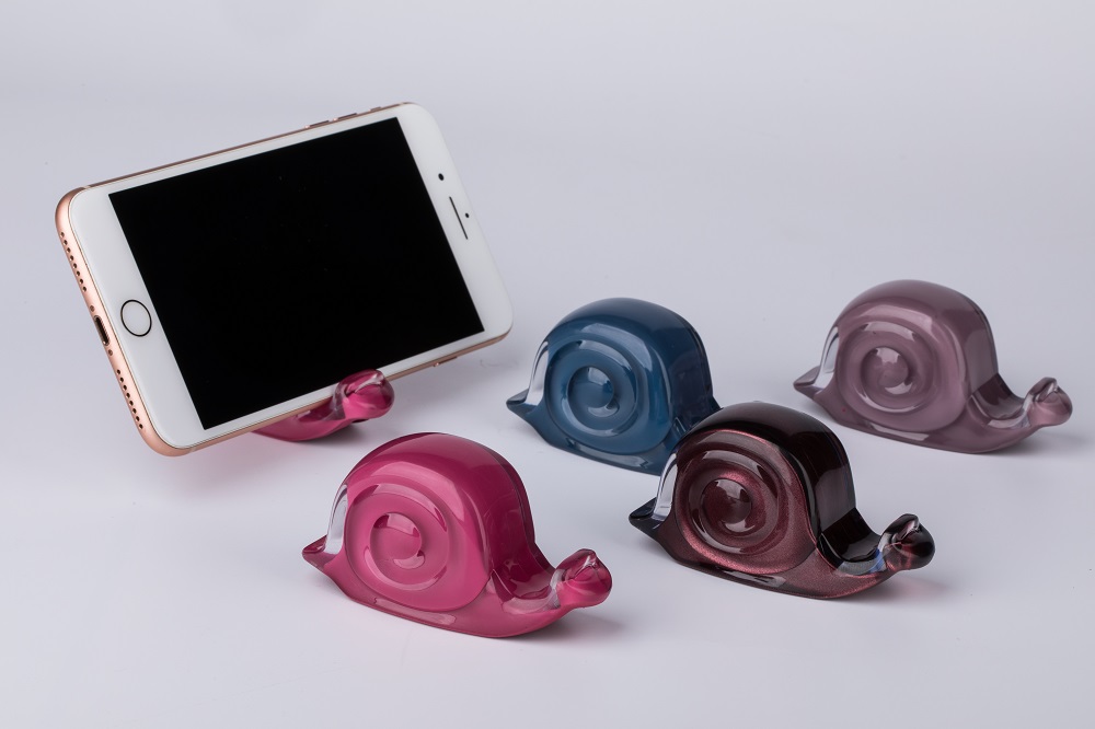 Mobil phone holder-inner Painting  snail